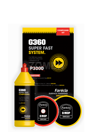 FARECLA zestaw polerski G360 SUPER FAST