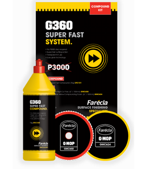 FARECLA zestaw polerski G360 SUPER FAST