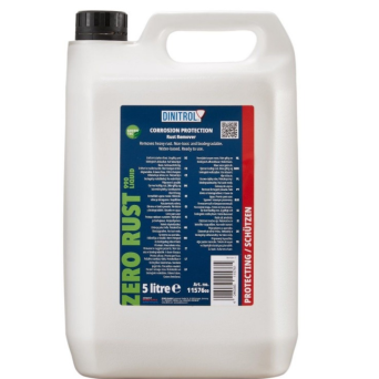 DINITROL Zero Rust 990 Liquid - środek do usuwania rdzy ze wszystkich rodzajów żelaza 5L