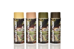 MILITARY PAINT Lakiery uniwersalne w kolorach RAL